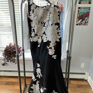 Black Jovani one shoulder MOB Gown